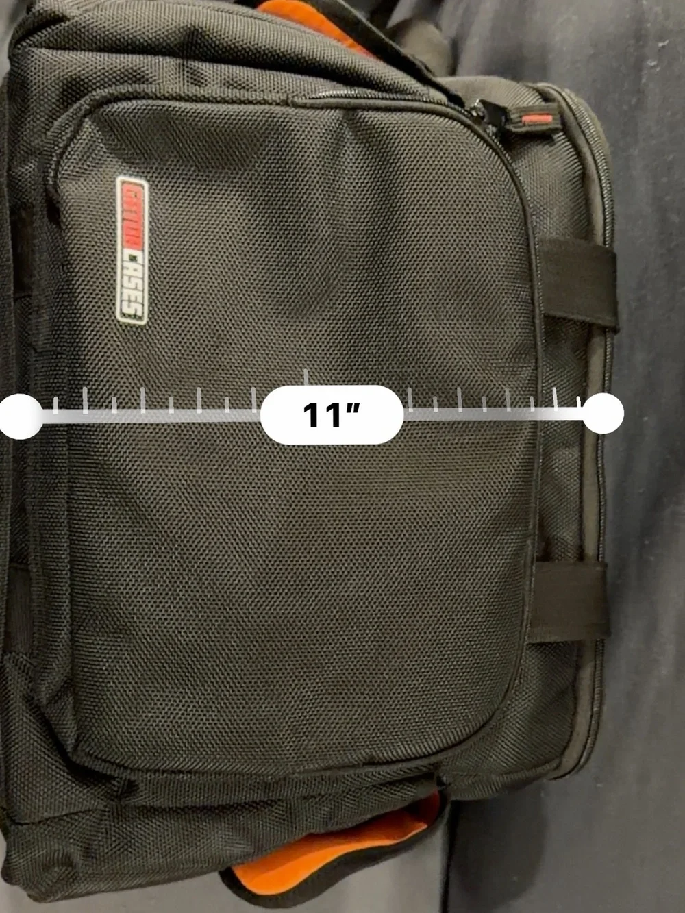 Brand New Gator Cases for cables Black Bag with dividers components